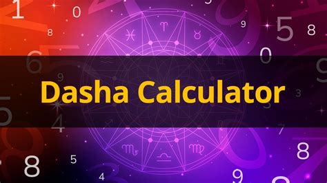 dasa calculator in tamil|Dasha Calculator and Predictions